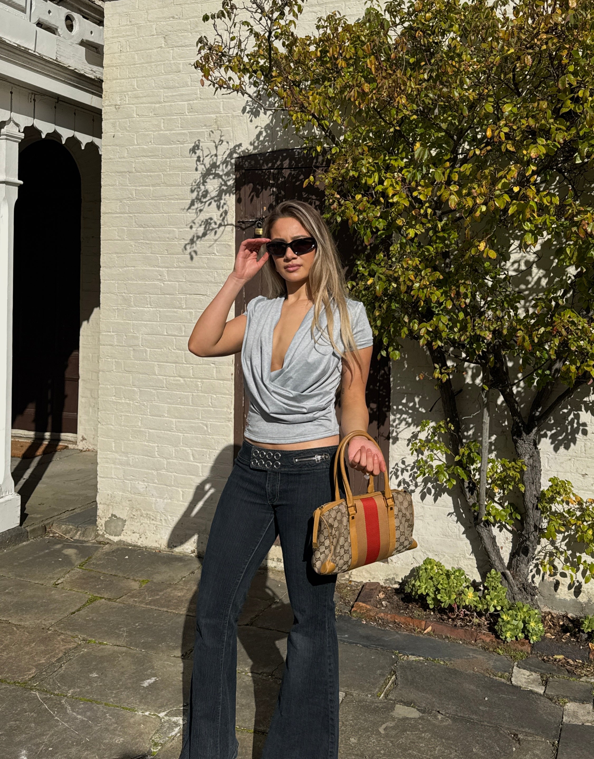 Scarlet Drape Top