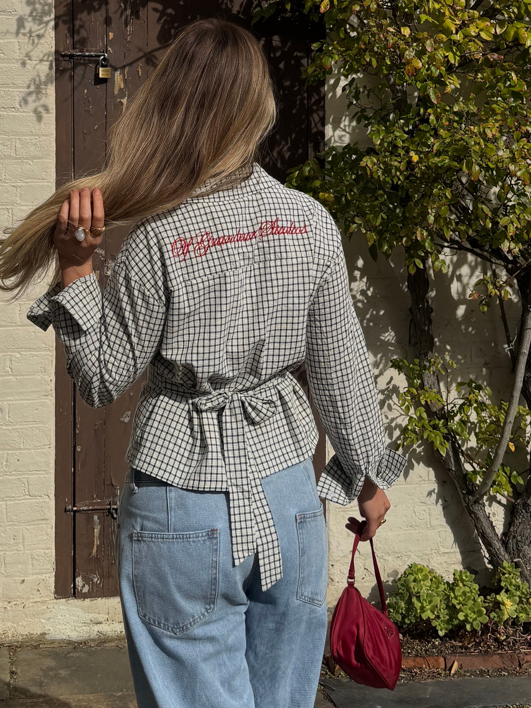 Bobbie Tie-Back Shirt