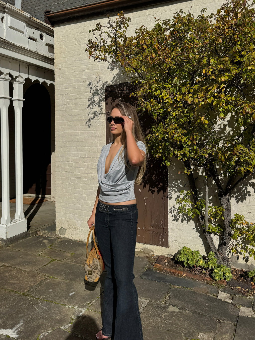 Scarlet Drape Top
