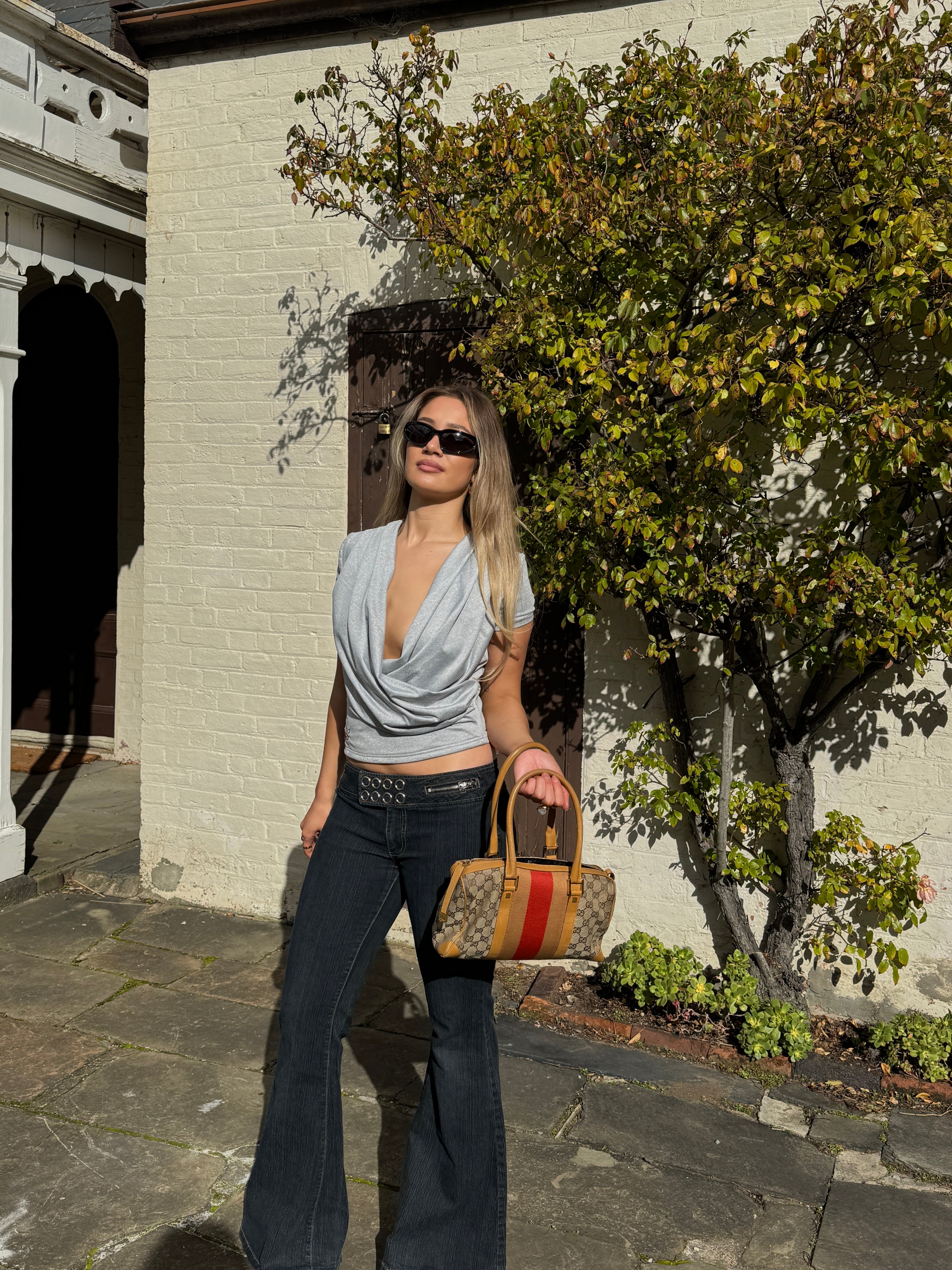 Scarlet Drape Top