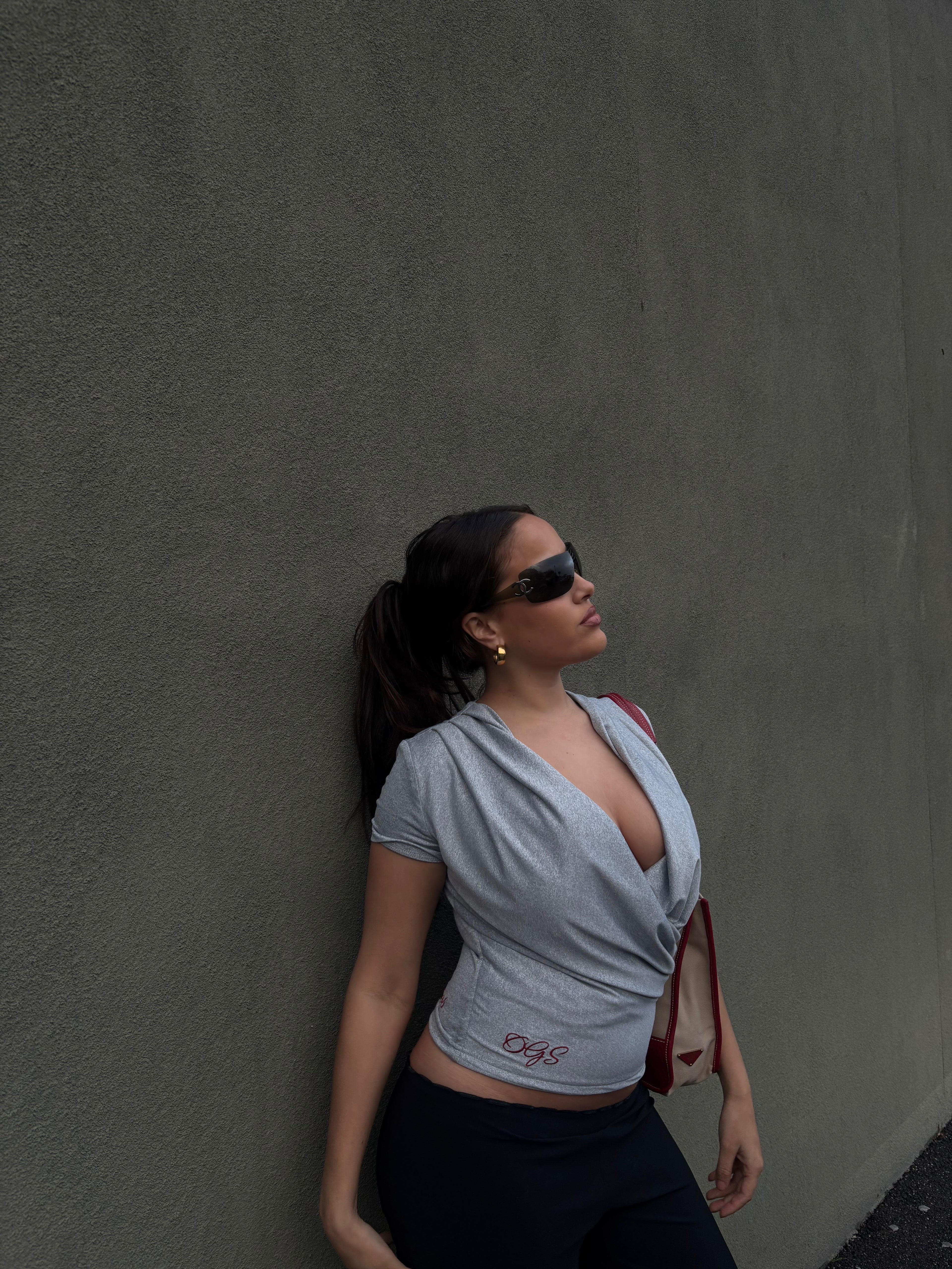 Scarlet Drape Top