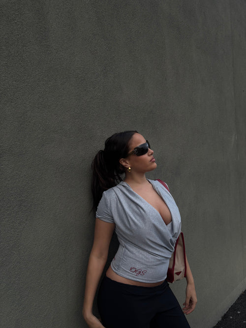 Scarlet Drape Top